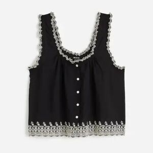Madewell Embroidered Tank Top